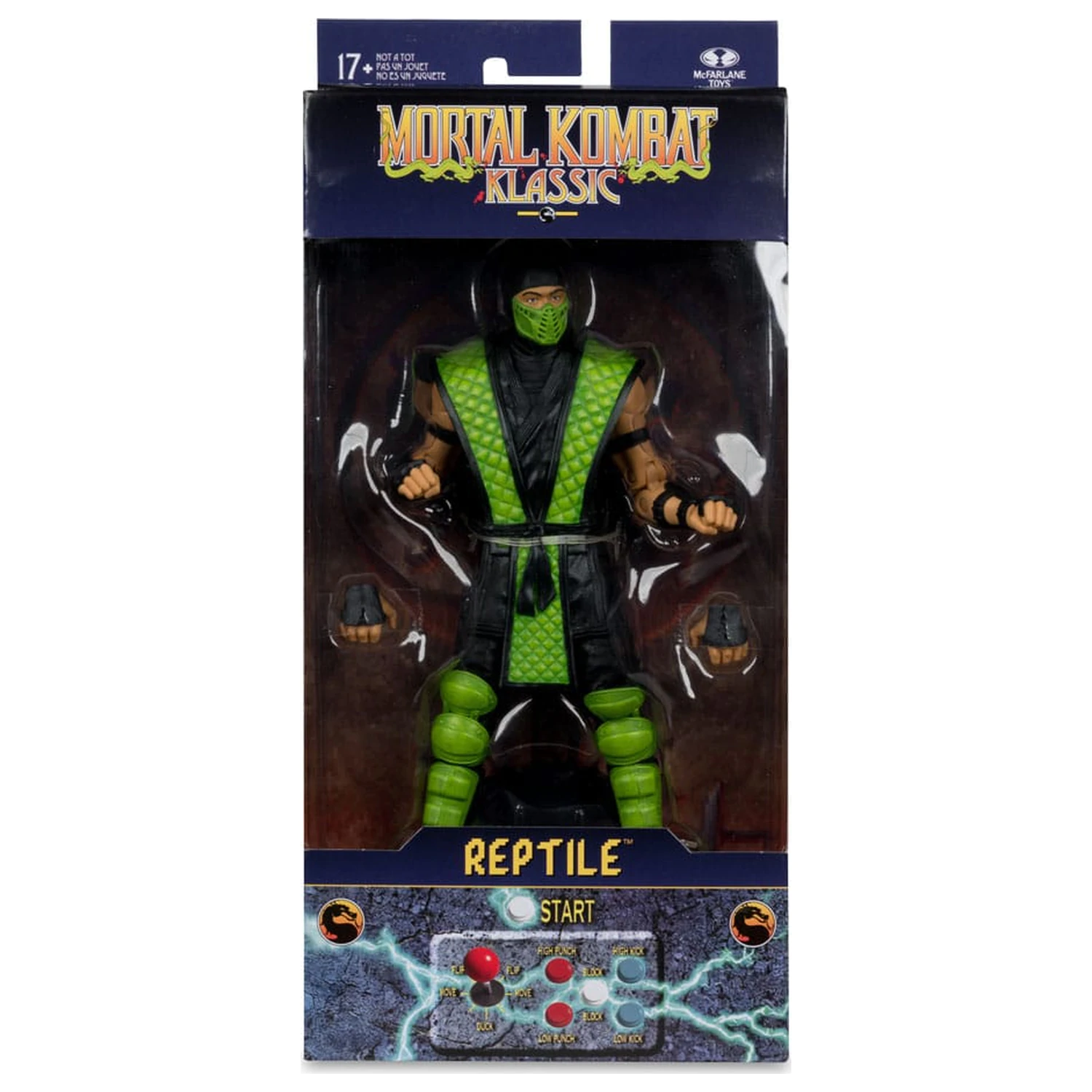 Mortal Kombat Klassiks Action Figure Reptile 18 cm product photo