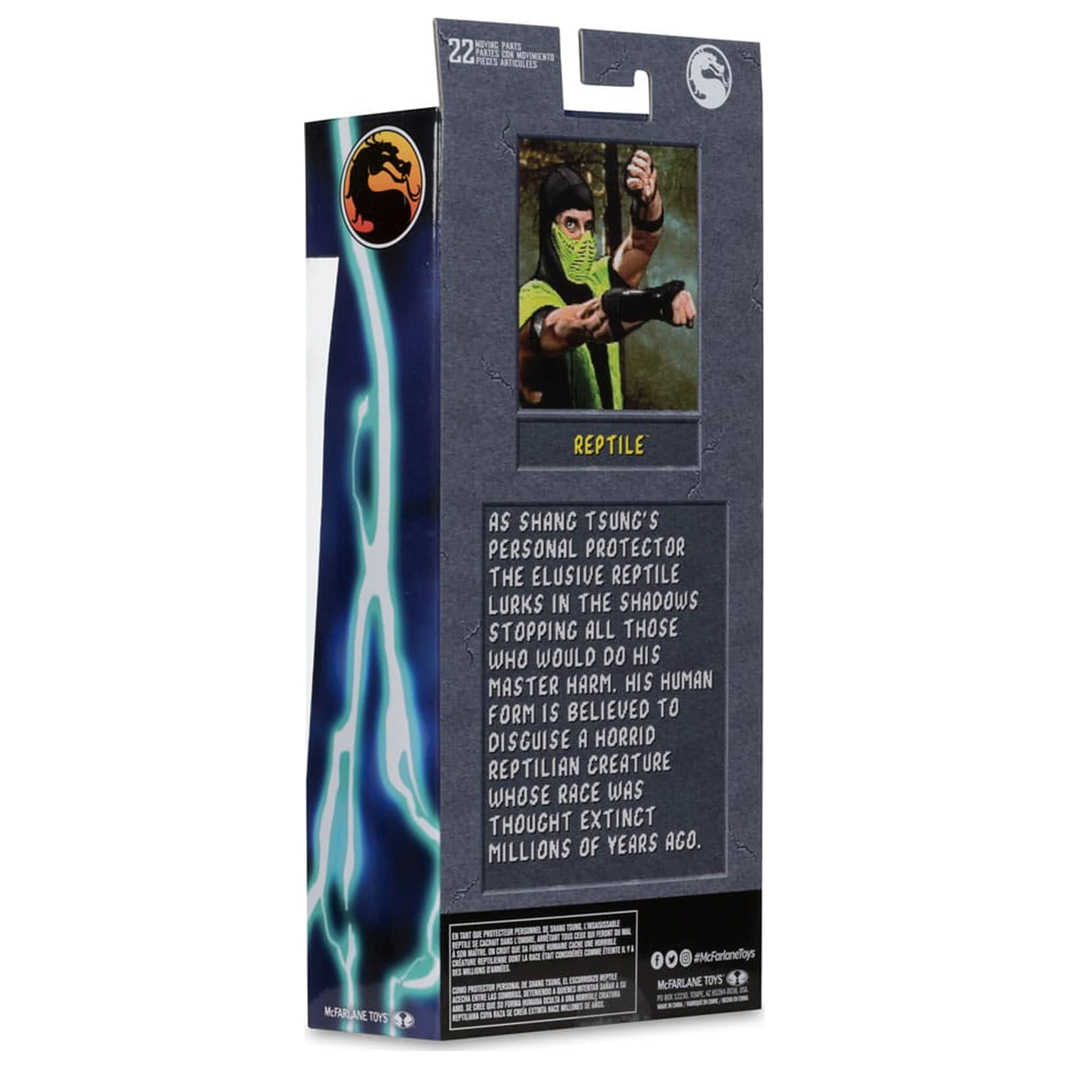 Mortal Kombat Klassiks Action Figure Reptile 18 cm product photo