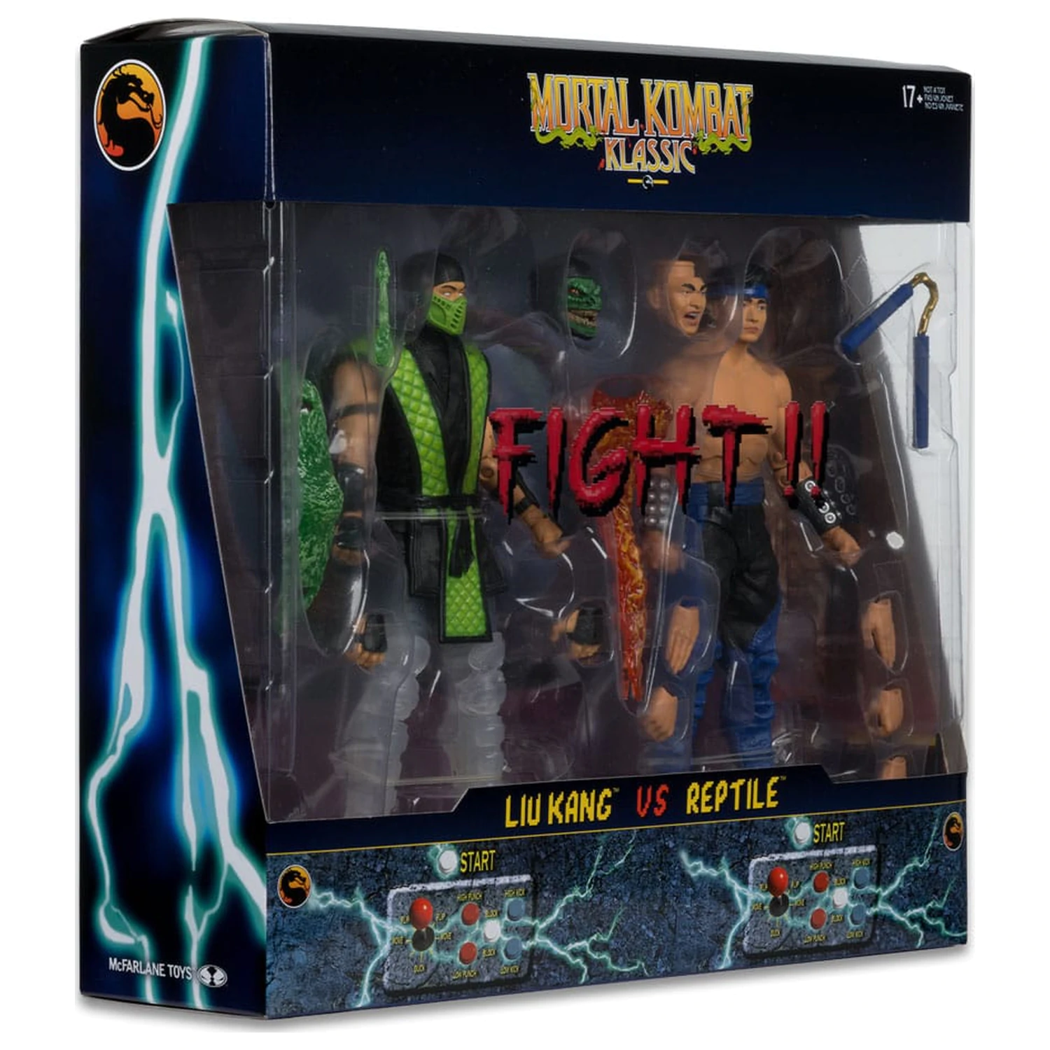 Mortal Kombat Action Figure 2-Pack Liu Kang vs. Reptile (Klassics) 18 cm product photo