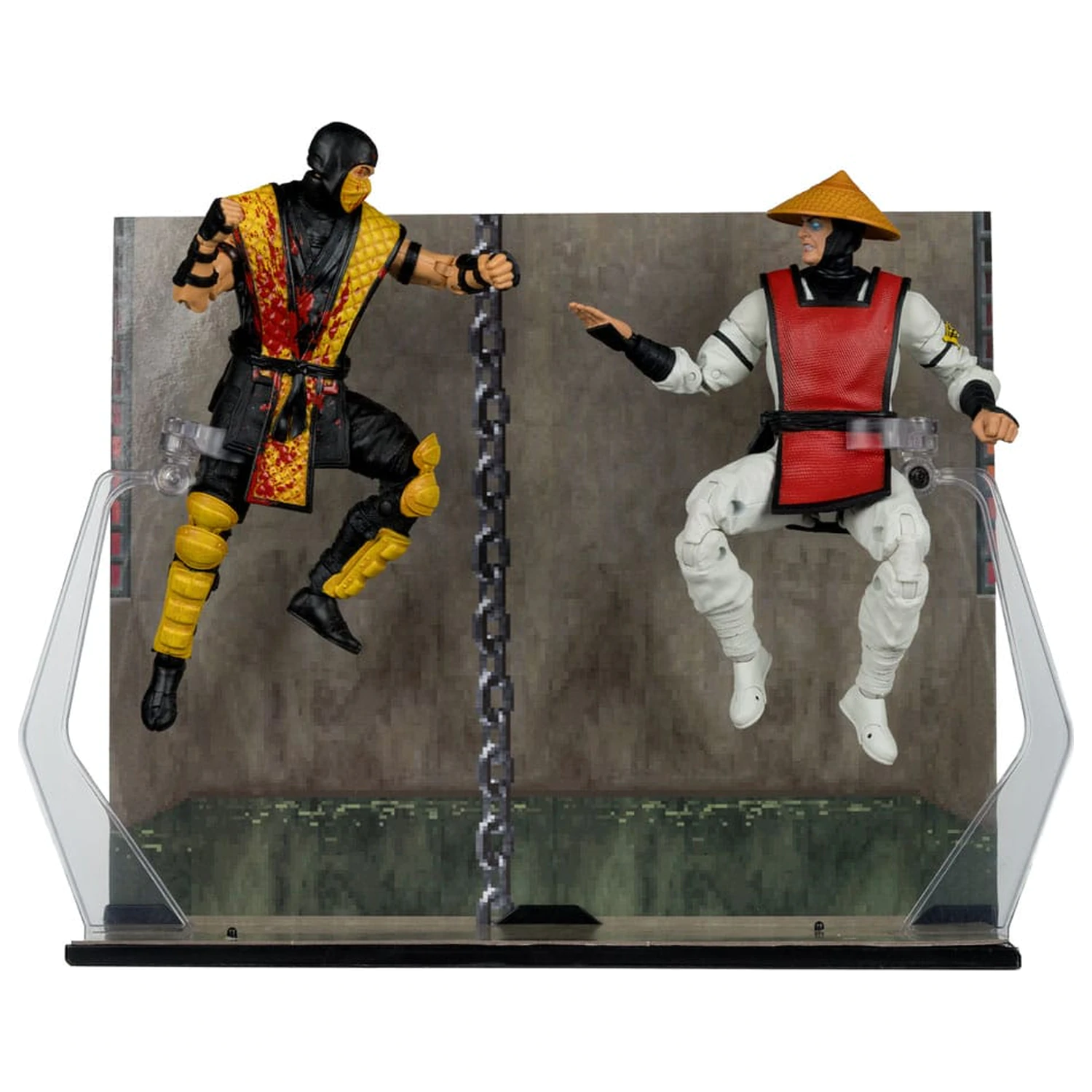 Mortal Kombat Action Figure 2-Pack Scorpion vs. Raiden (Klassics) 18 cm product photo
