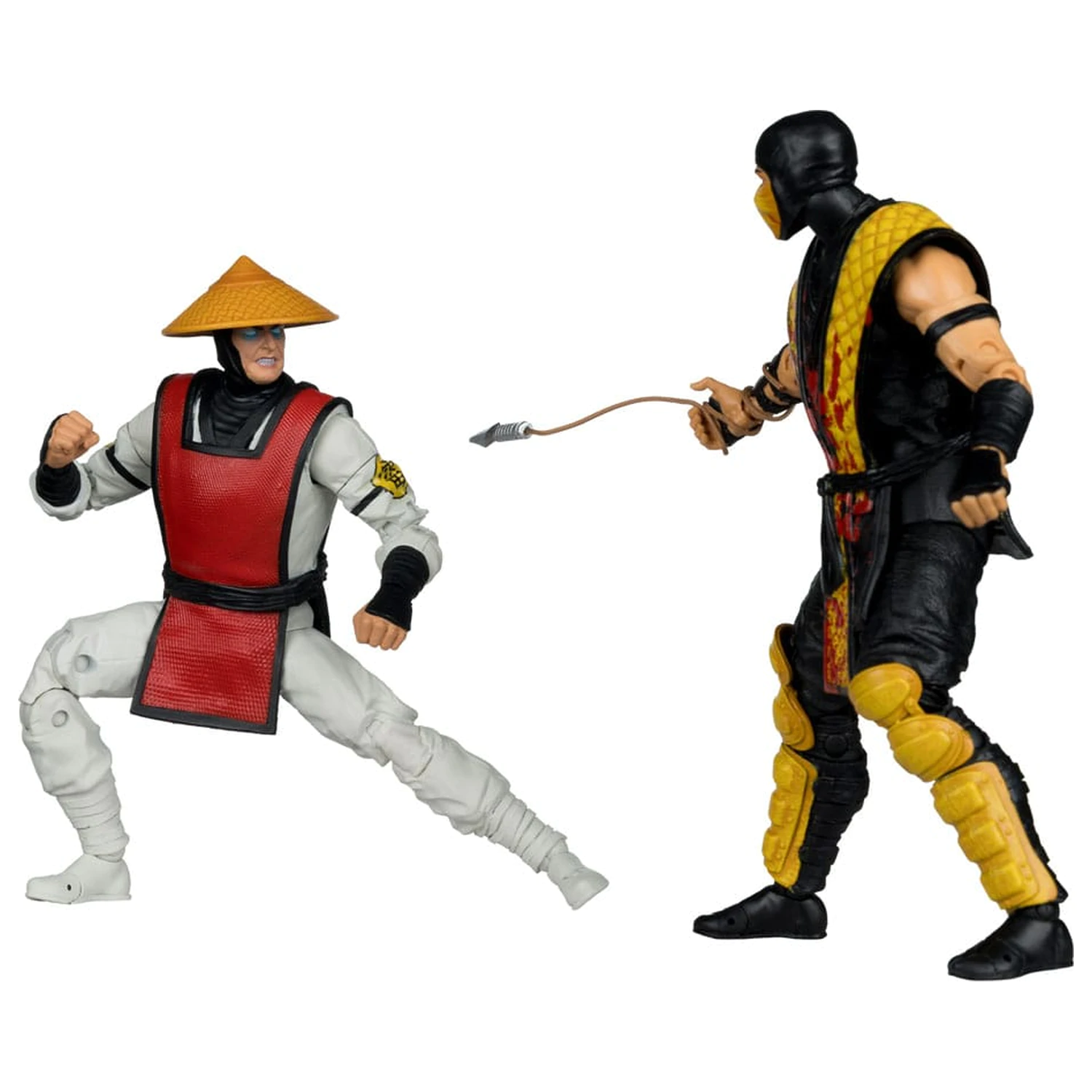 Mortal Kombat Action Figure 2-Pack Scorpion vs. Raiden (Klassics) 18 cm product photo