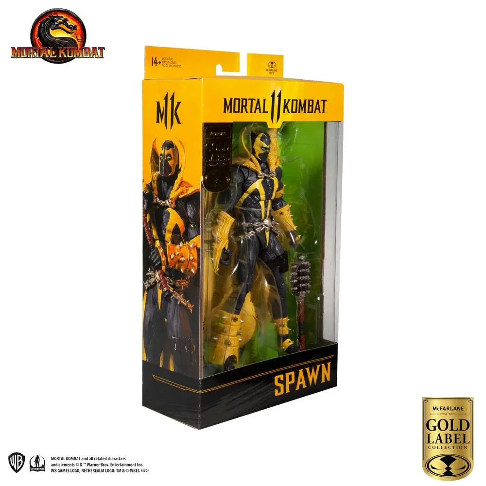 Mortal Kombat Action Figure Spawn (Curse of Apocalypse) (Gold Label Series) 18 cm product photo