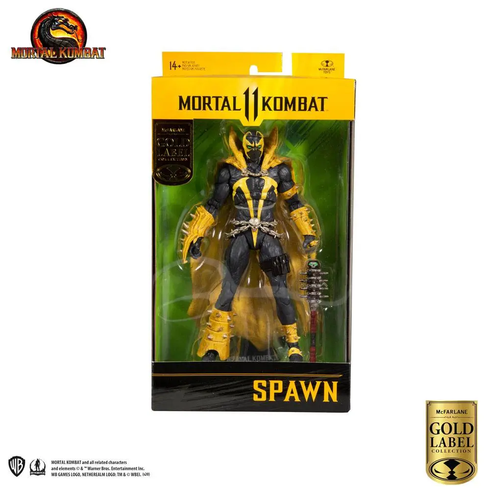 Mortal Kombat Action Figure Spawn (Curse of Apocalypse) (Gold Label Series) 18 cm product photo