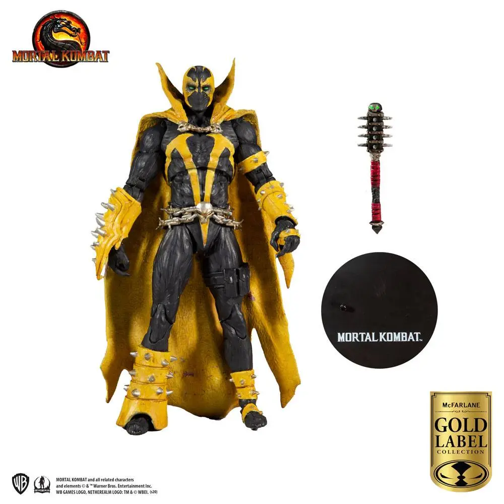Mortal Kombat Action Figure Spawn (Curse of Apocalypse) (Gold Label Series) 18 cm product photo