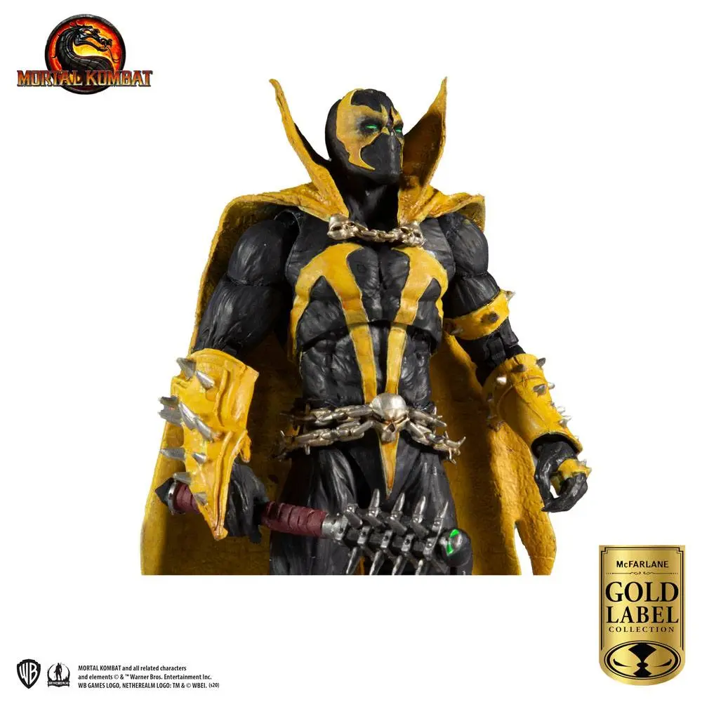 Mortal Kombat Action Figure Spawn (Curse of Apocalypse) (Gold Label Series) 18 cm product photo