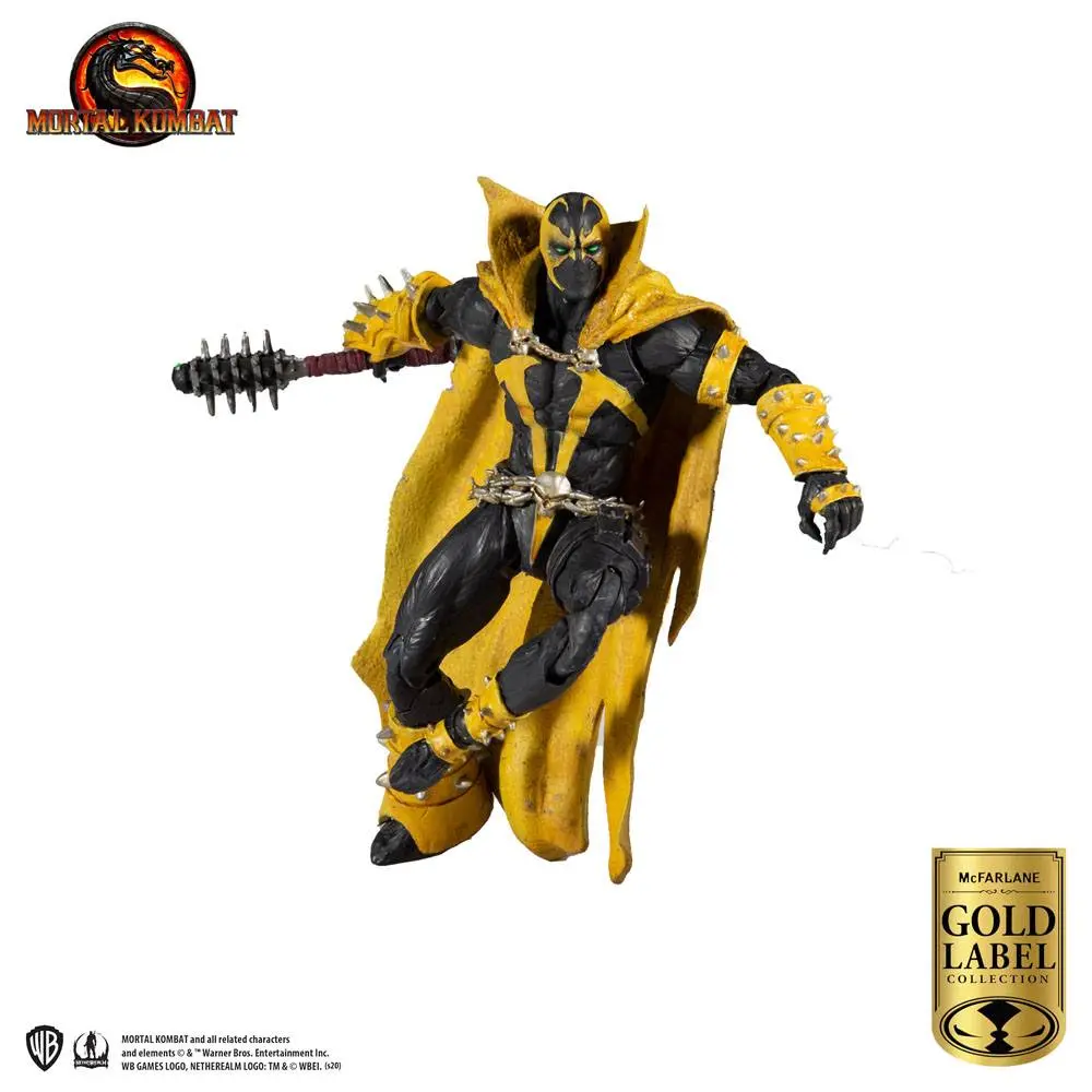 Mortal Kombat Action Figure Spawn (Curse of Apocalypse) (Gold Label Series) 18 cm product photo
