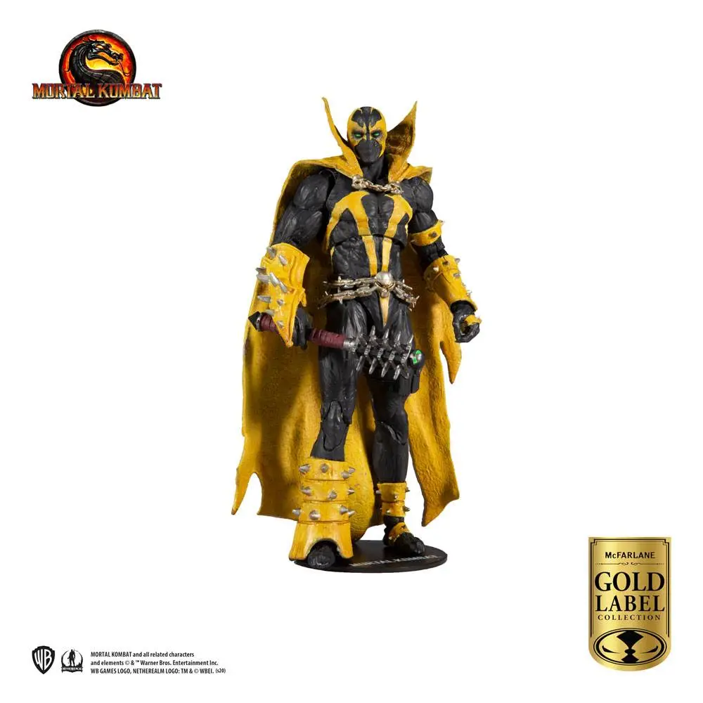 Mortal Kombat Action Figure Spawn (Curse of Apocalypse) (Gold Label Series) 18 cm product photo
