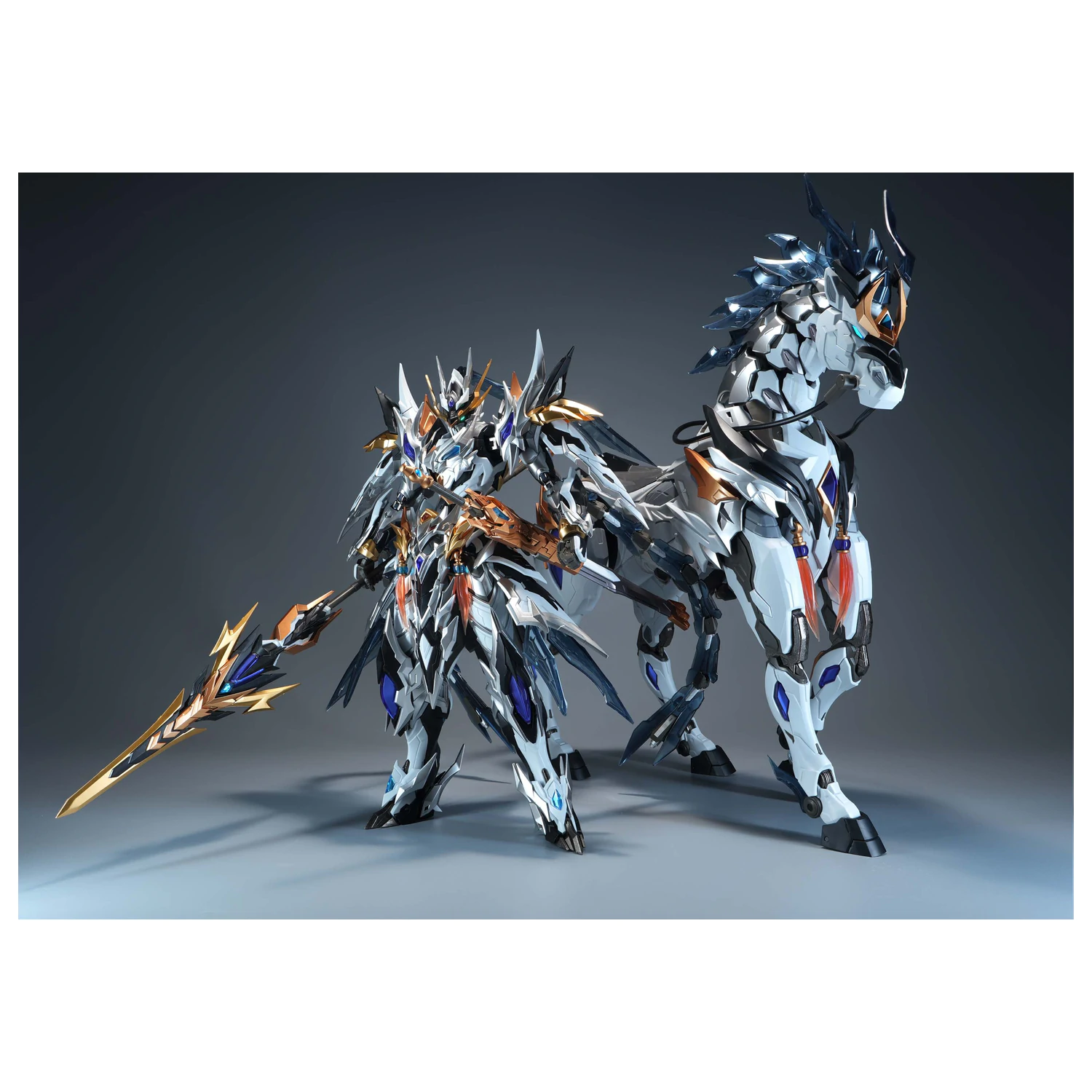 Motor Nuclear - MNP-XH05WA Zhao Yun Majestic Color - Model Kit 23 & 32 cm product photo