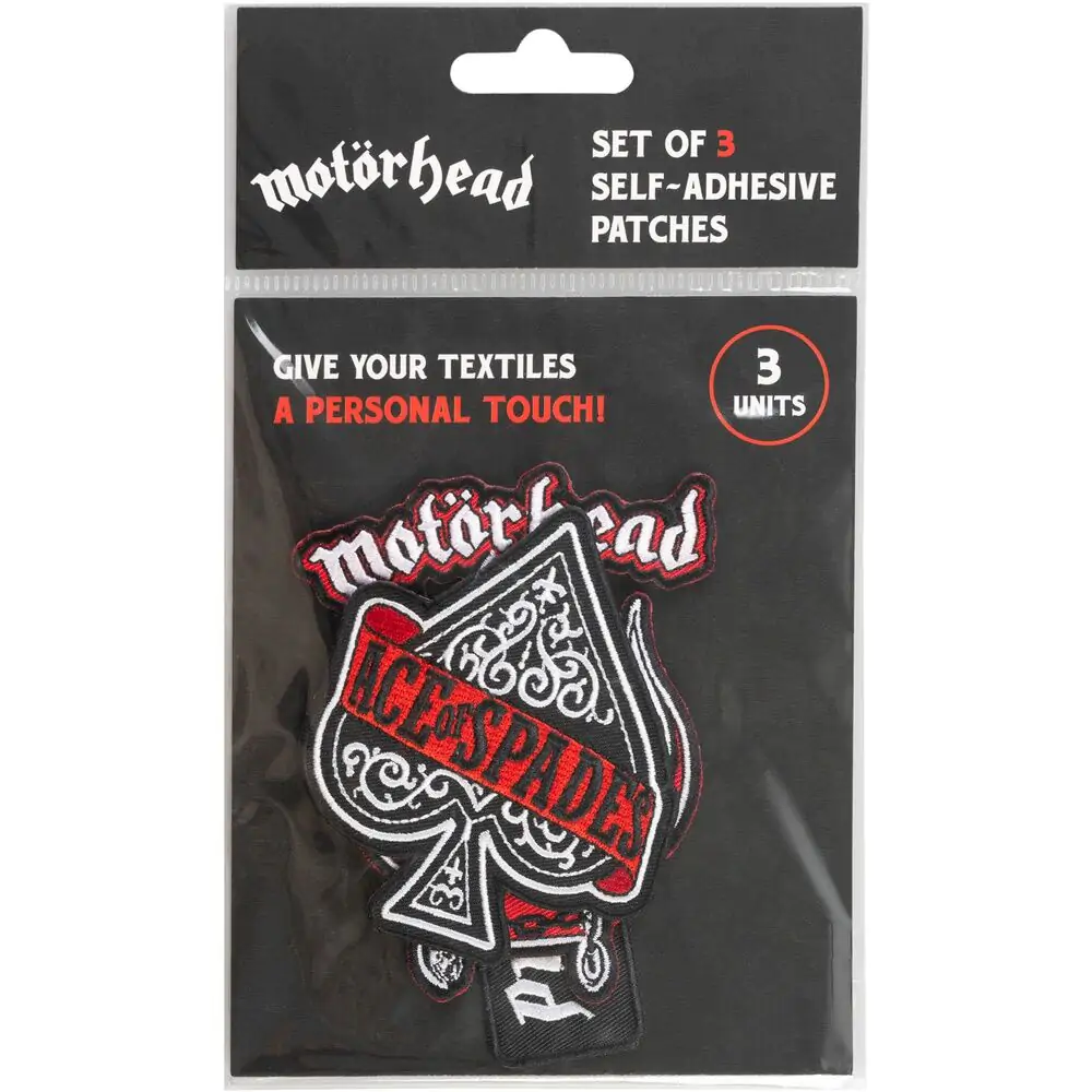 Motorhead 3 set patch product photo