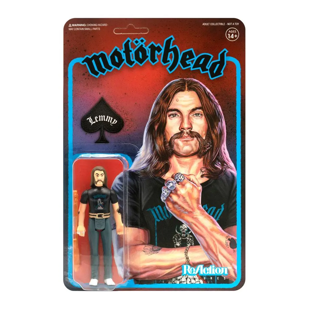 Motorhead ReAction Action Figure Lemmy (Recolor) 10 cm product photo