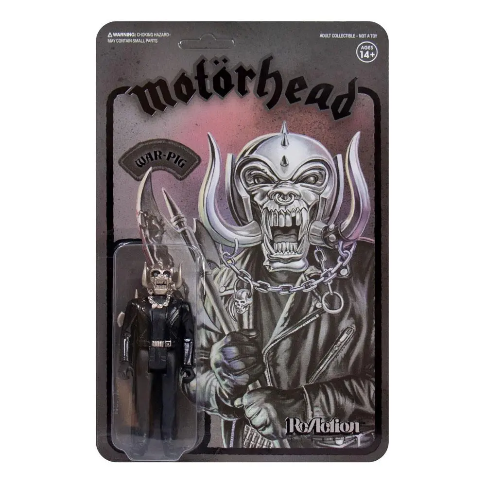 Motorhead ReAction Action Figure Warpig (Black Series) 10 cm product photo