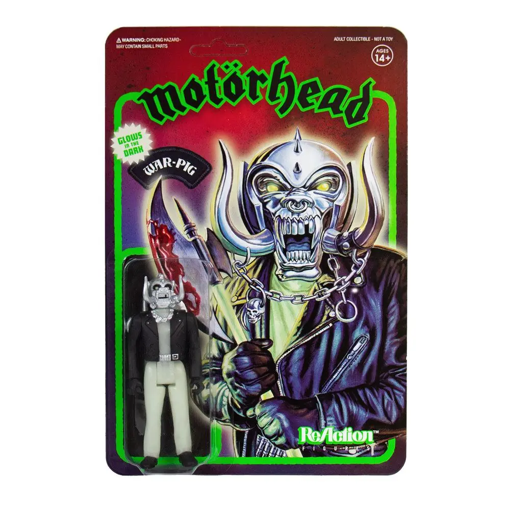 Motorhead ReAction Action Figure Warpig Glow in the Dark 10 cm product photo