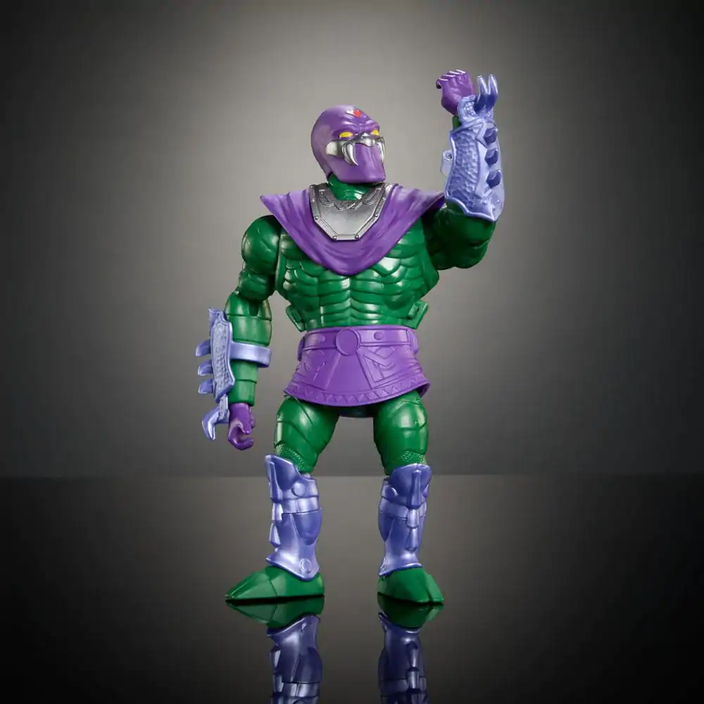 MOTU x TMNT: Turtles of Grayskull Deluxe Action Figure King Hiss 14 cm product photo