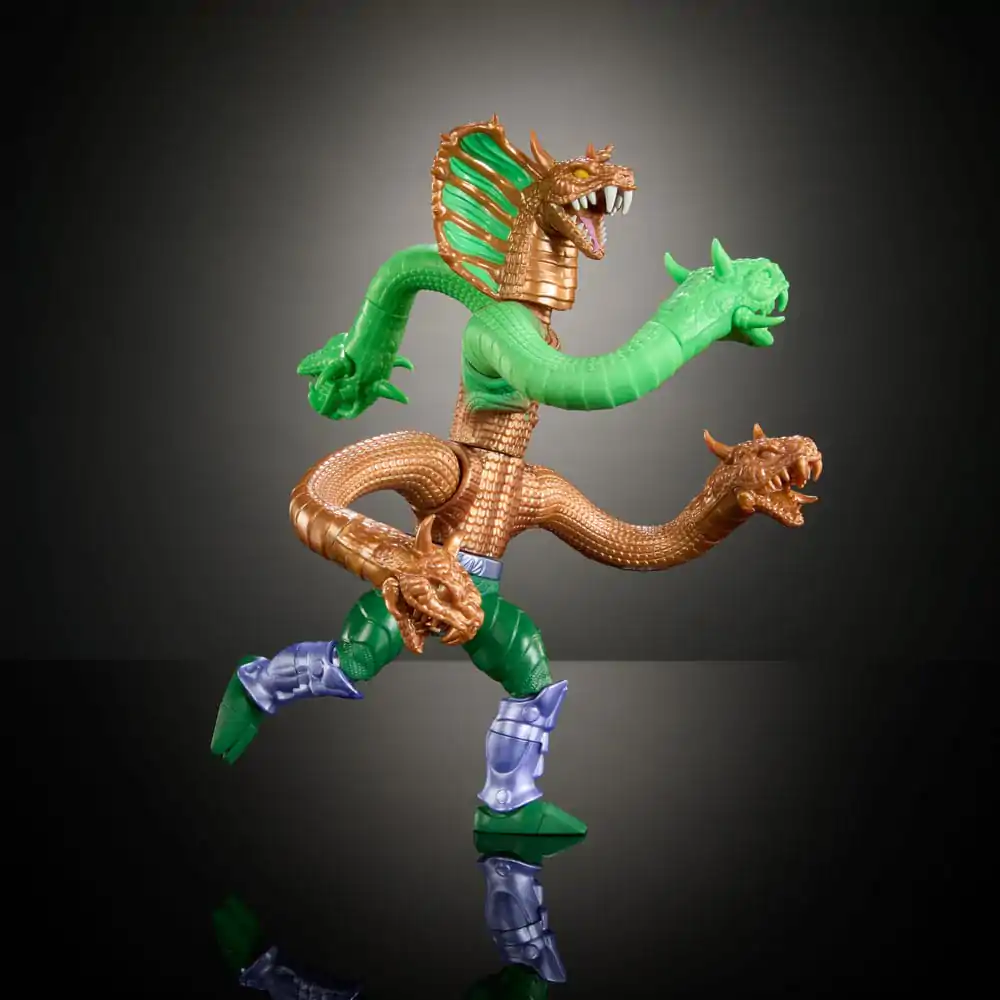 MOTU x TMNT: Turtles of Grayskull Deluxe Action Figure King Hiss 14 cm product photo