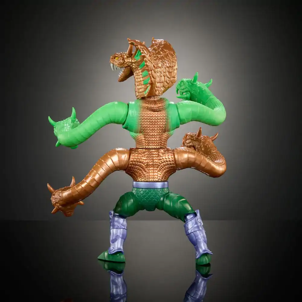 MOTU x TMNT: Turtles of Grayskull Deluxe Action Figure King Hiss 14 cm product photo