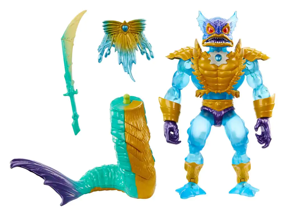 MOTU x TMNT: Turtles of Grayskull Deluxe Action Figure Mer-Man 14 cm product photo