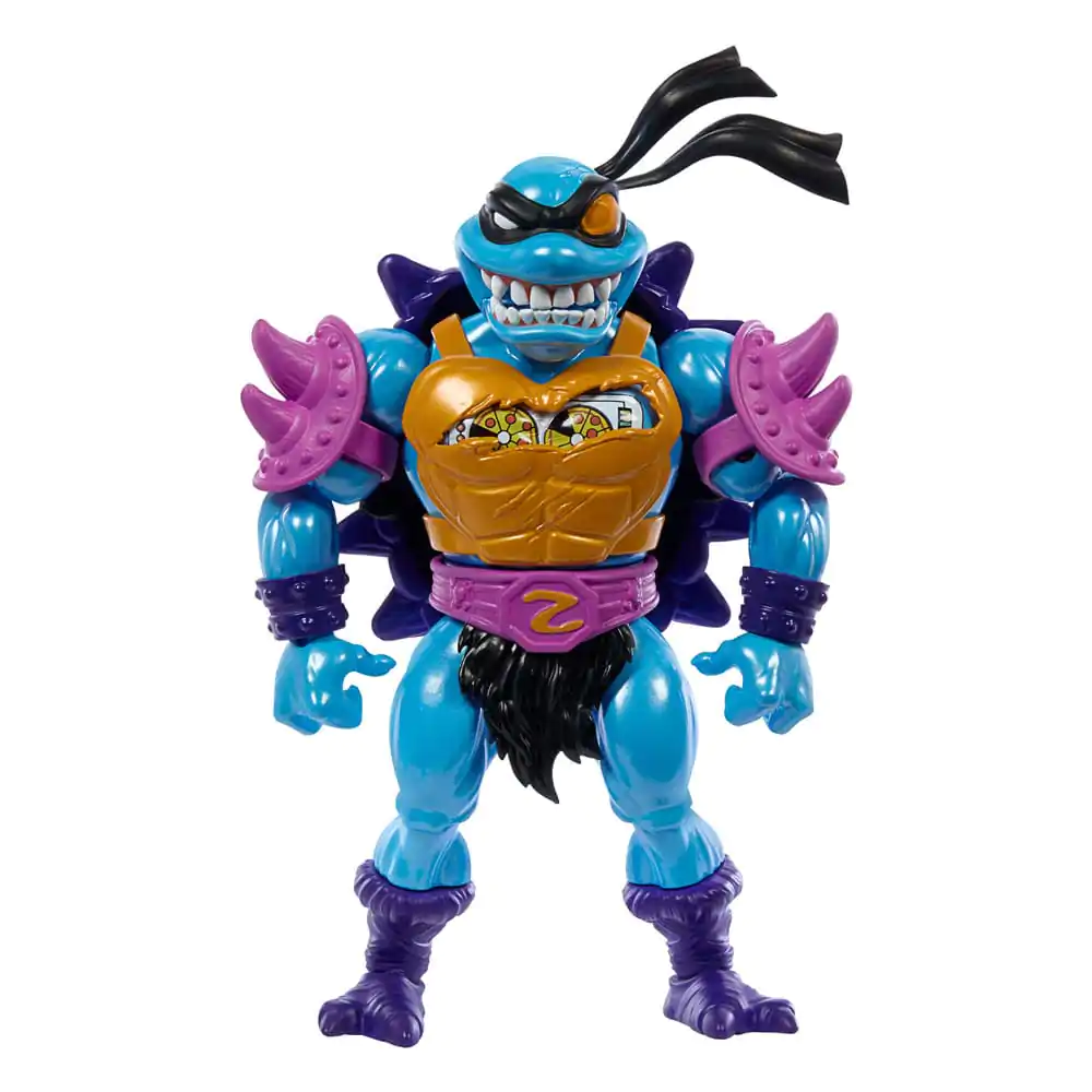 MOTU x TMNT: Turtles of Grayskull Deluxe Action Figure Sla'ker 14 cm termékfotó