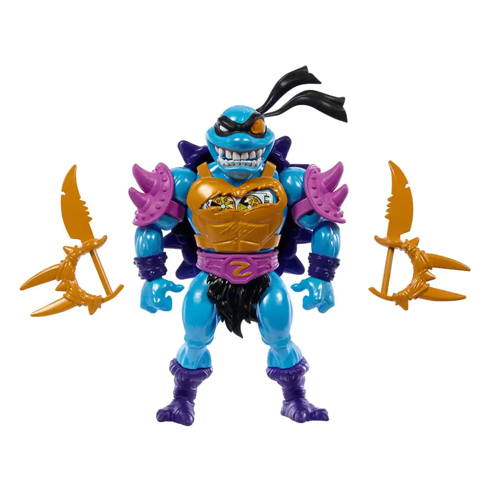 MOTU x TMNT: Turtles of Grayskull Deluxe Action Figure Sla'ker 14 cm termékfotó