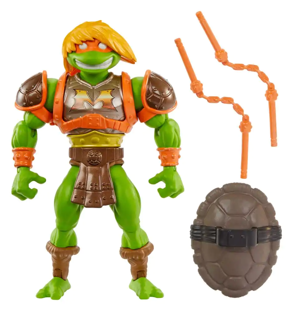 MOTU x TMNT: Turtles of Grayskull Action Figure Michelangelo 14 cm termékfotó