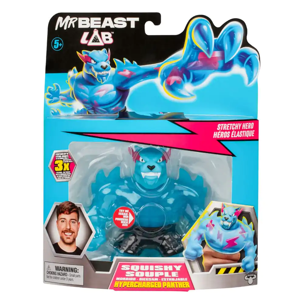 Mr. Beast Lab Goo Jit Zu Stretch Figure Hypercharged Panther 11 cm termékfotó