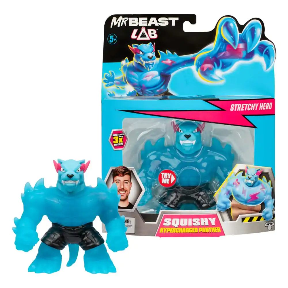 Mr. Beast Lab Goo Jit Zu Stretch Figure Hypercharged Panther 11 cm termékfotó