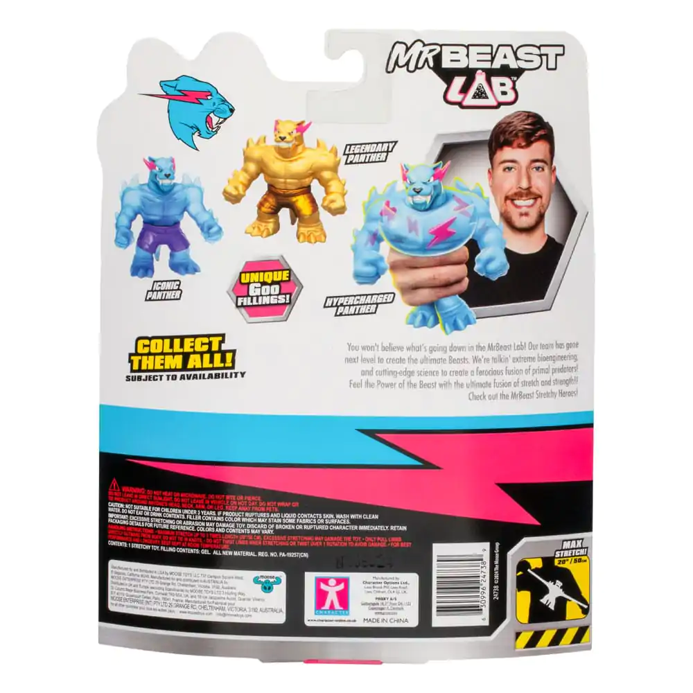 Mr. Beast Lab Goo Jit Zu Stretch Figure Legendary Panther 11 cm termékfotó