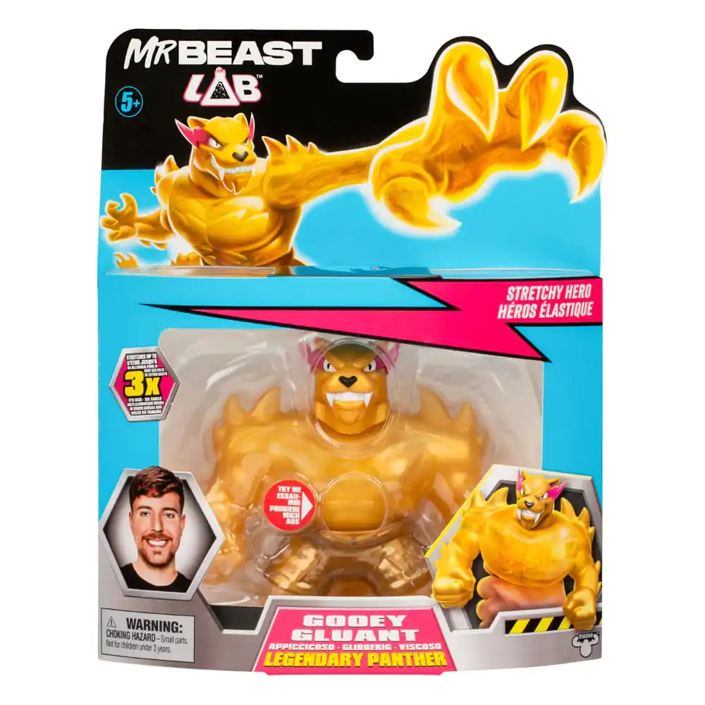 Mr. Beast Lab Goo Jit Zu Stretch Figure Legendary Panther 11 cm termékfotó