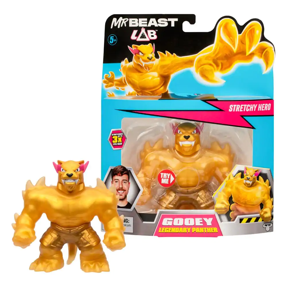 Mr. Beast Lab Goo Jit Zu Stretch Figure Legendary Panther 11 cm termékfotó