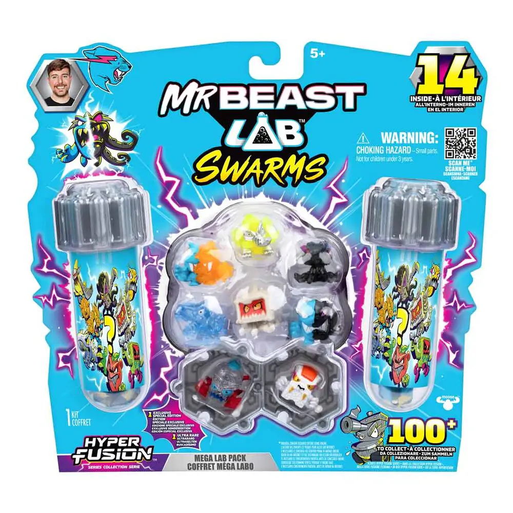 Mr. Beast Lab Swarms Figure 14-Pack Mega Lab 3 cm product photo