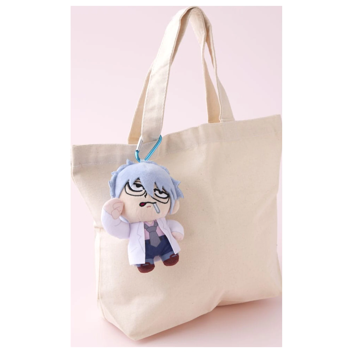 Mr. Ginpachi´s Zany Class x Okawabukubu Youth Plush Keychain Ginpachi Sakata 12 cm  product photo