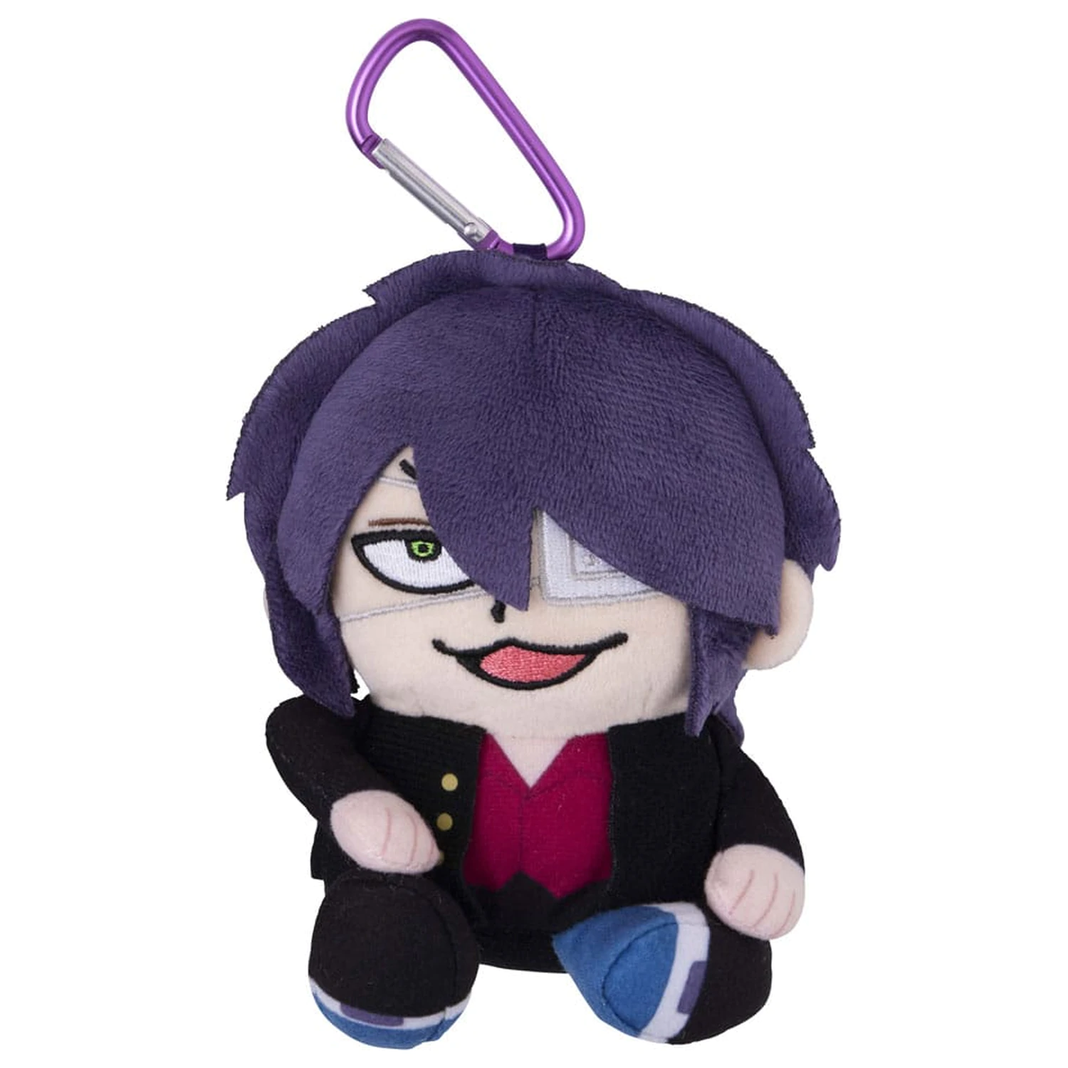 Mr. Ginpachi´s Zany Class x Okawabukubu Youth Plush Keychain Shinsuke Takasugi 12 cm  product photo
