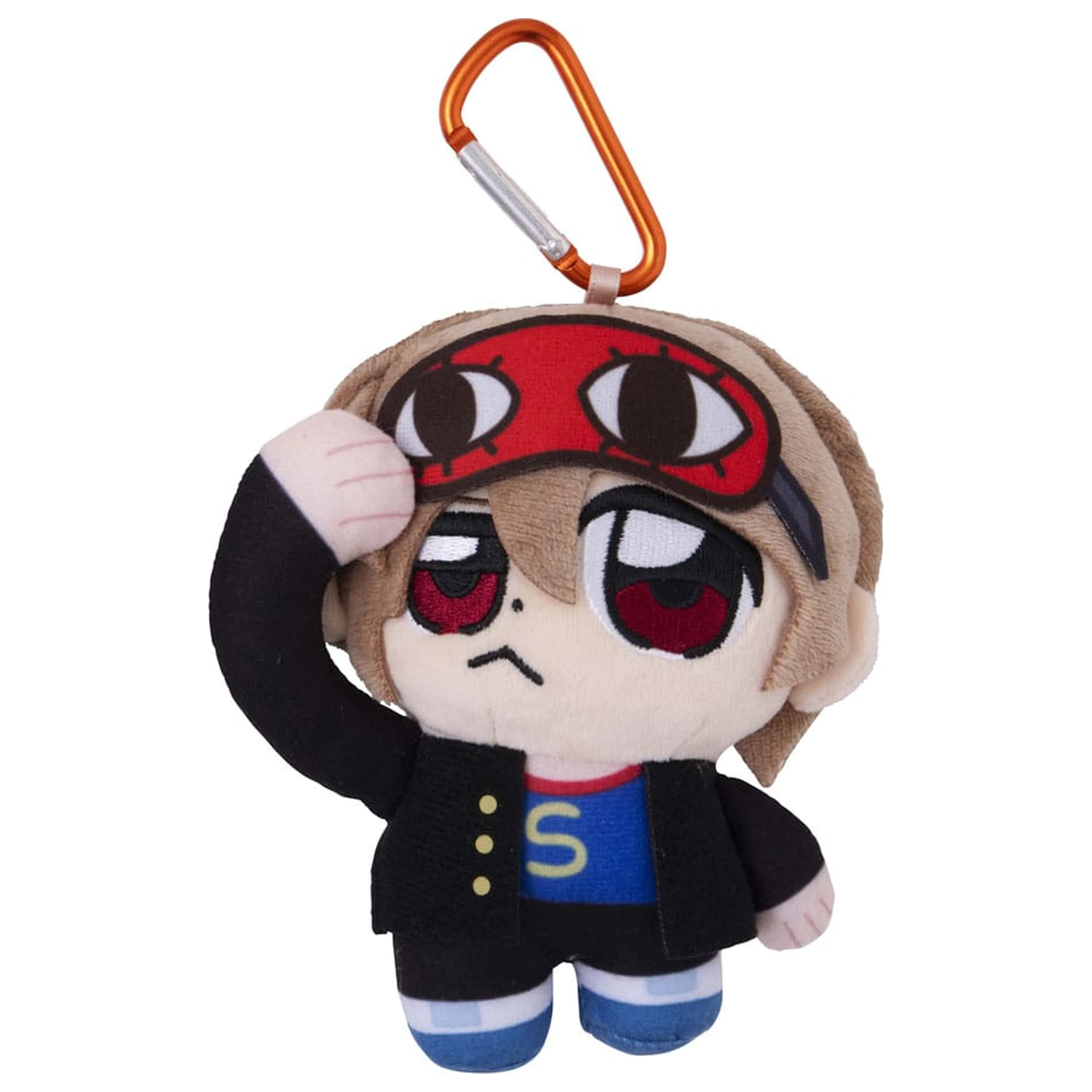 Mr. Ginpachi´s Zany Class x Okawabukubu Youth Plush Keychain Sogo Okita 12 cm  product photo