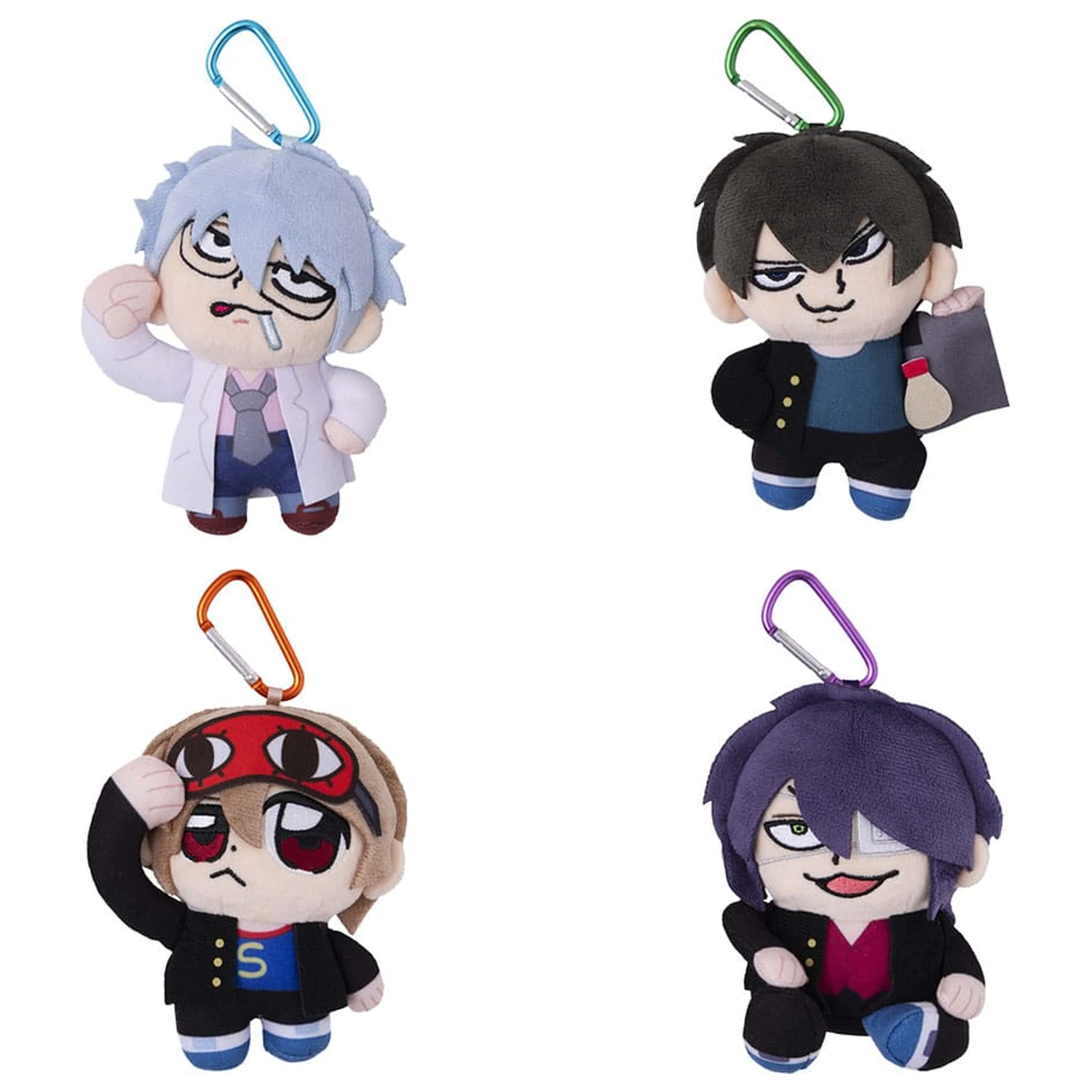 Mr. Ginpachi´s Zany Class x Okawabukubu Youth Plush Keychain Sogo Okita 12 cm  product photo
