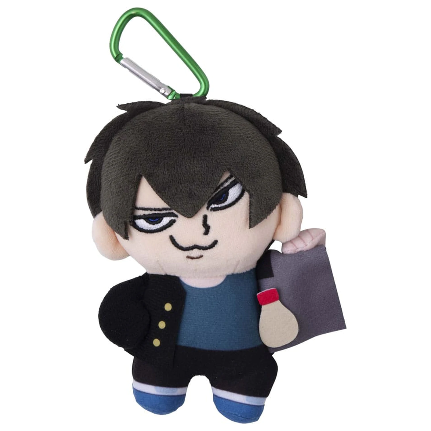 Mr. Ginpachi´s Zany Class x Okawabukubu Youth Plush Keychain Toshiro Hijikata 12 cm  product photo