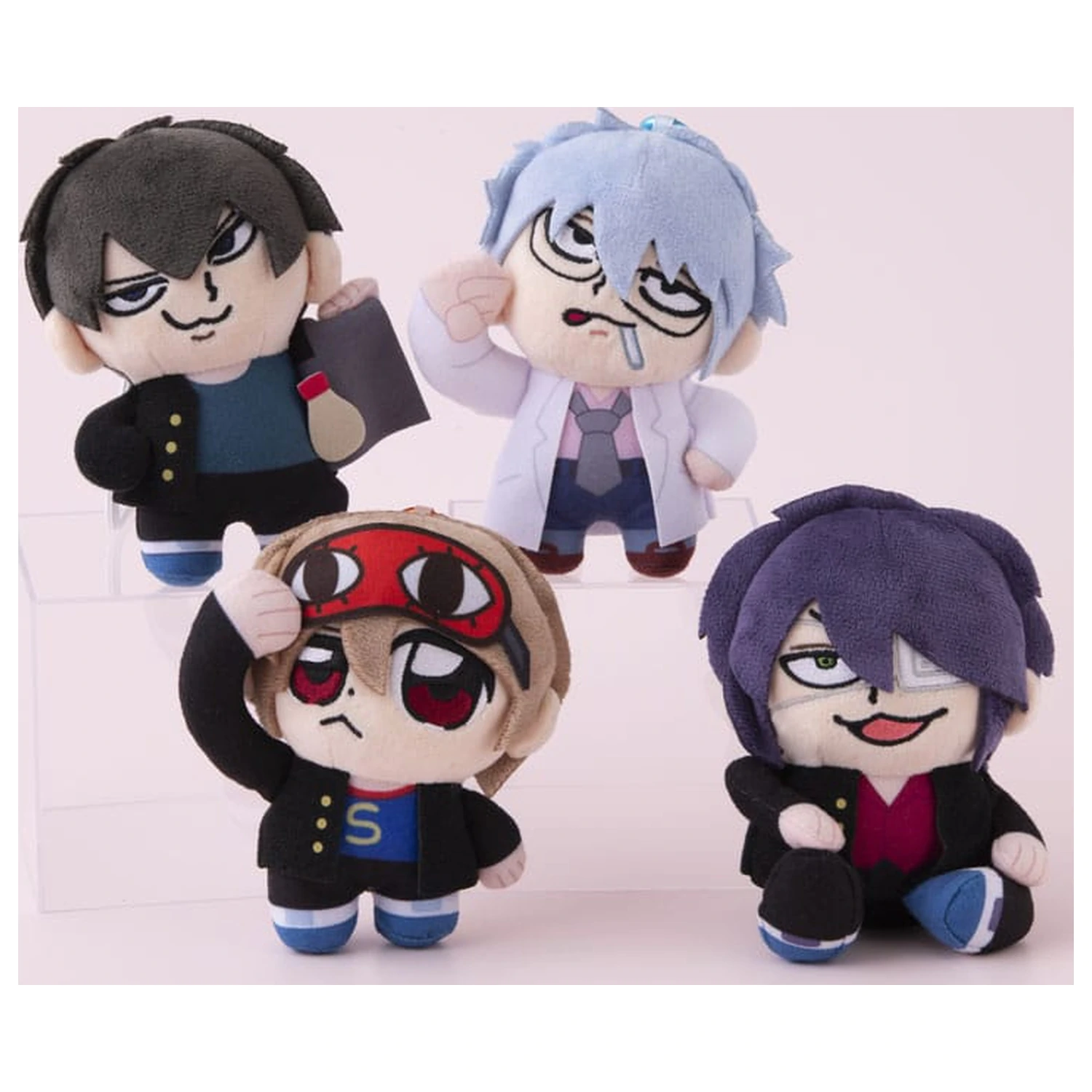 Mr. Ginpachi´s Zany Class x Okawabukubu Youth Plush Keychain Toshiro Hijikata 12 cm  product photo