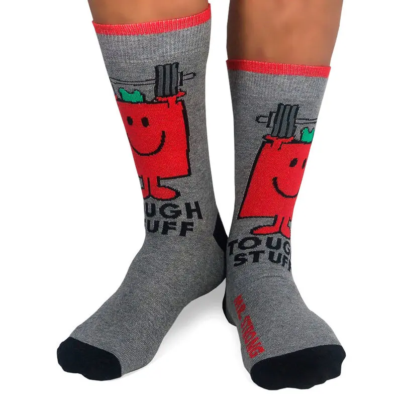 Mr Men Mr Strong 2 pack assorted socks product photo
