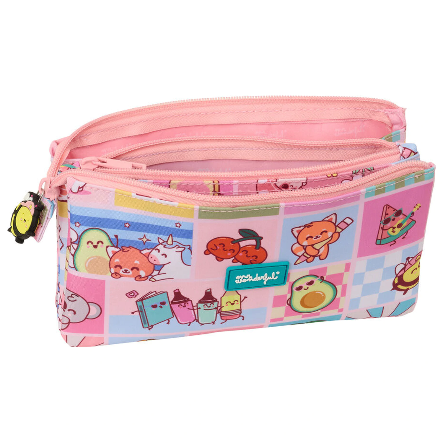 Mr. Wonderful Comic triple pencil case product photo