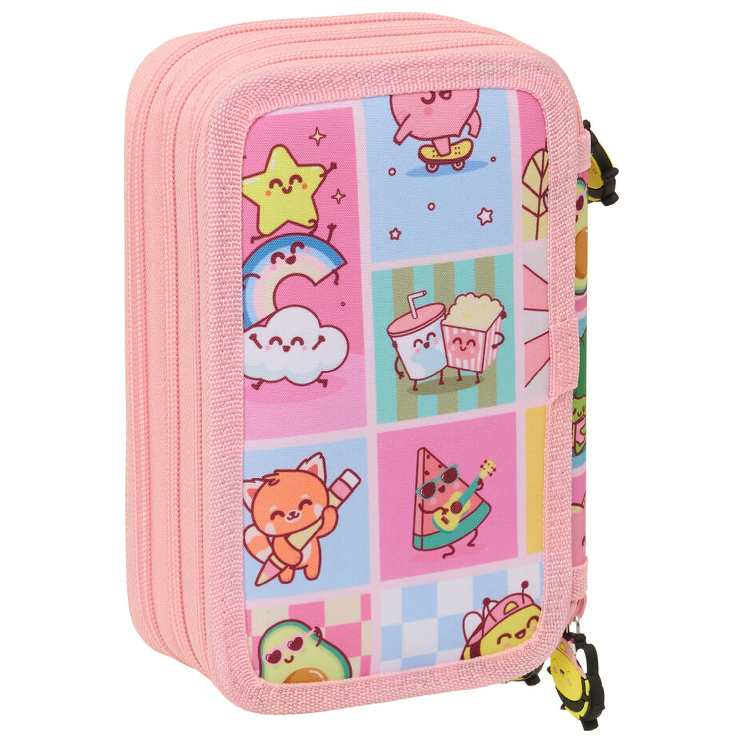 Mr. Wonderful Comic triple pencil case 37pcs product photo