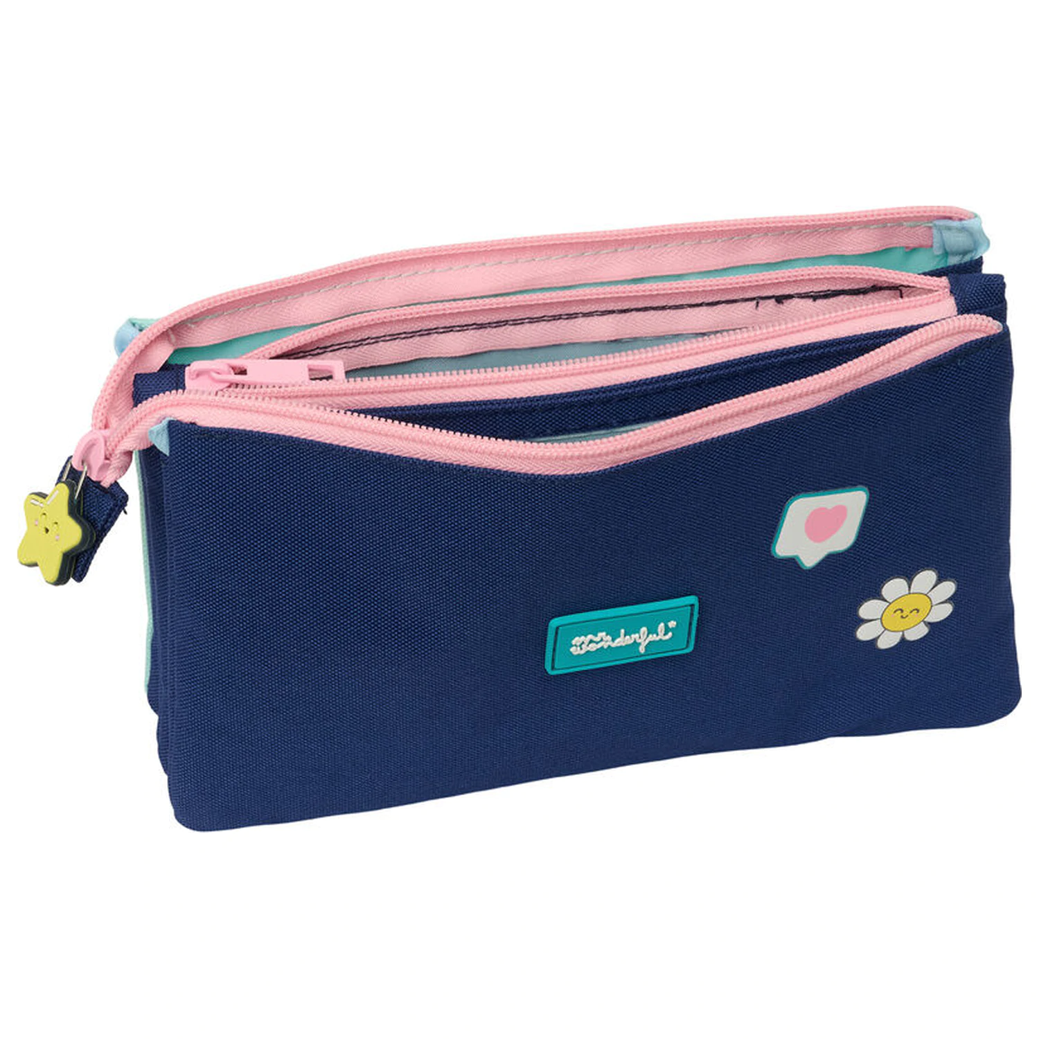 Mr. Wonderful Star triple pencil case product photo