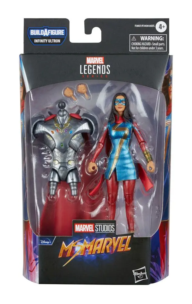 Ms. Marvel Marvel Legends Series Action Figure 2022 Infinity Ultron BAF: Ms. Marvel 15 cm product photo