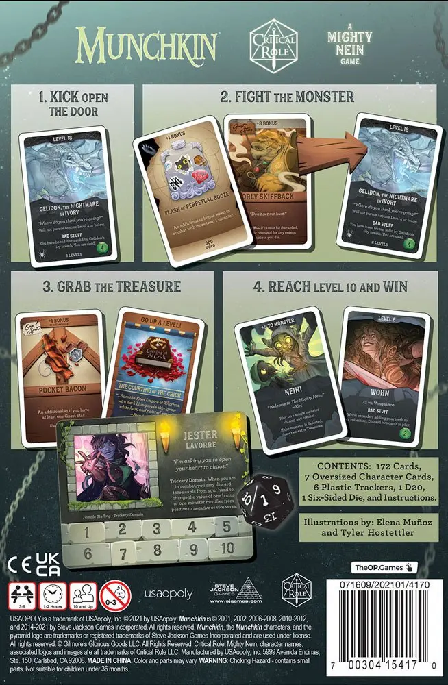 Munchkin Card Game Critical Role *English Version* product photo