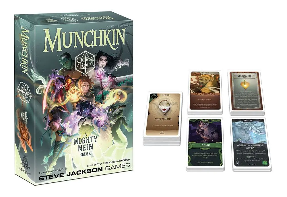 Munchkin Card Game Critical Role *English Version* product photo