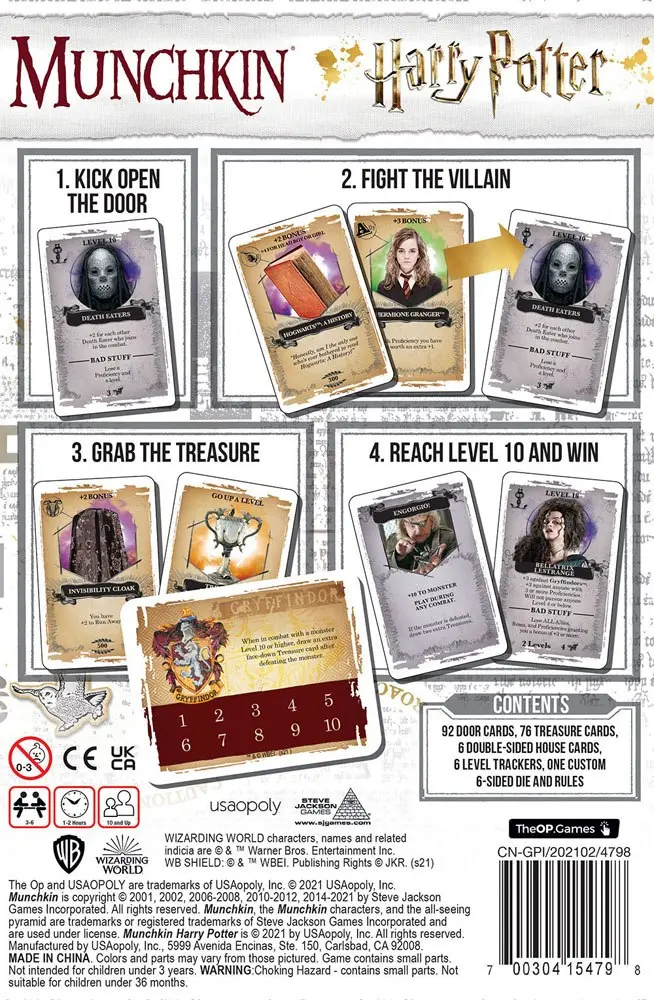 Munchkin Card Game Harry Potter *English Version* product photo