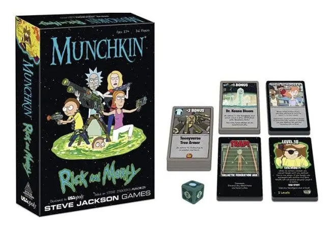 Munchkin Card Game Rick and Morty *English Version* product photo
