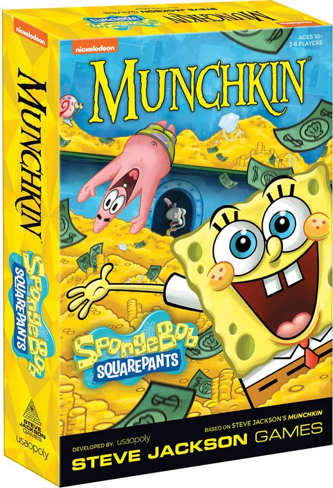 Munchkin Card Game Spongebob *English Version* product photo