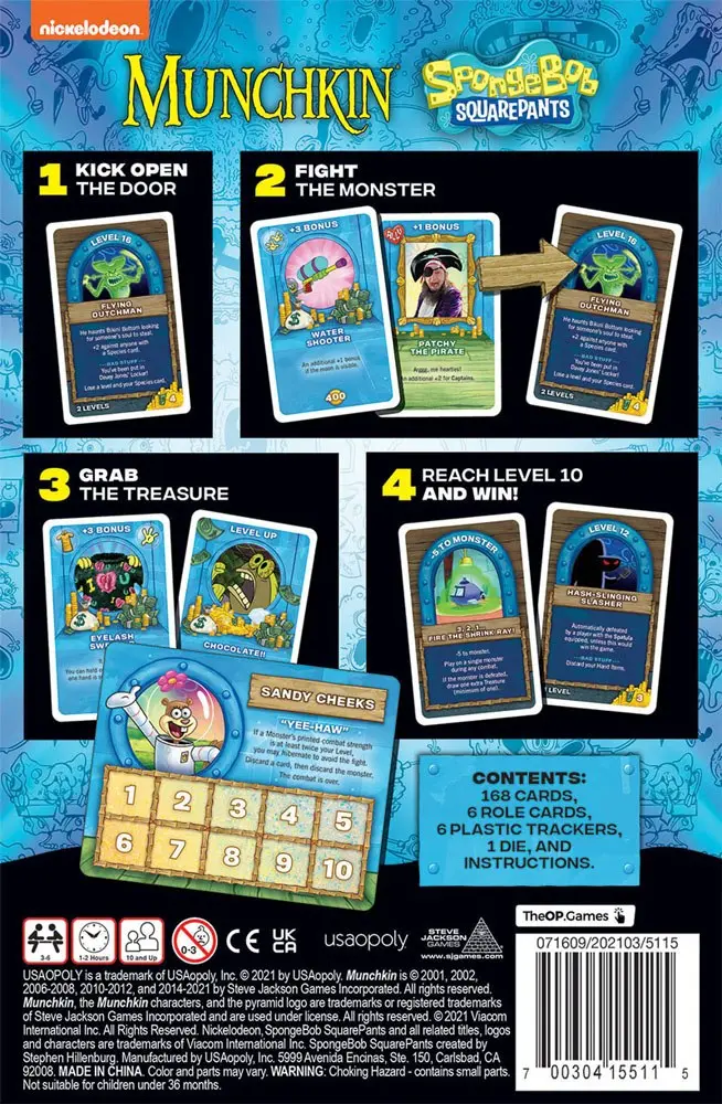 Munchkin Card Game Spongebob *English Version* product photo