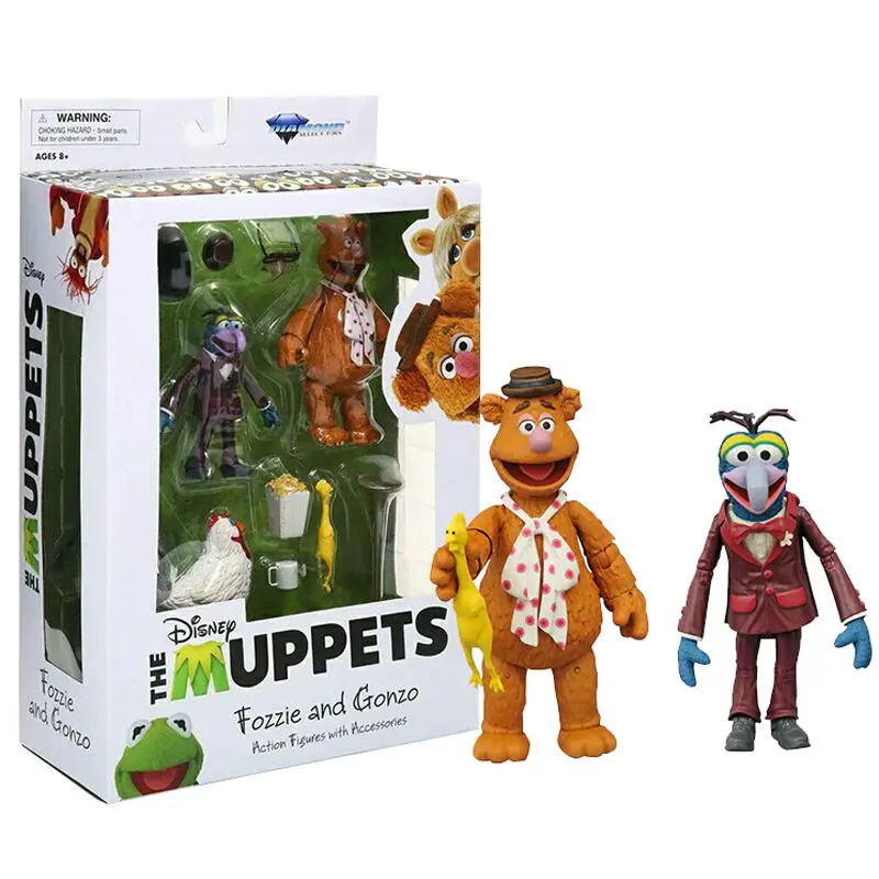 Muppets Best Of Serie 1 Gonzo and Fozzie blister 2 figures 13cm termékfotó