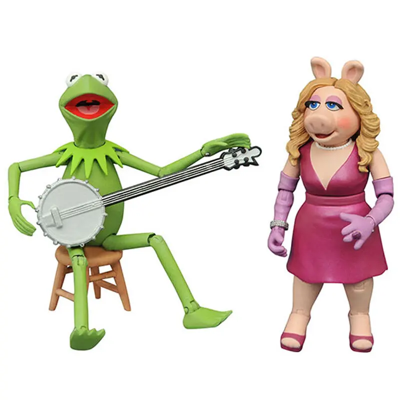 Muppets Best Of Serie 1 Kermit and Miss Piggi blister 2 figures 13cm termékfotó