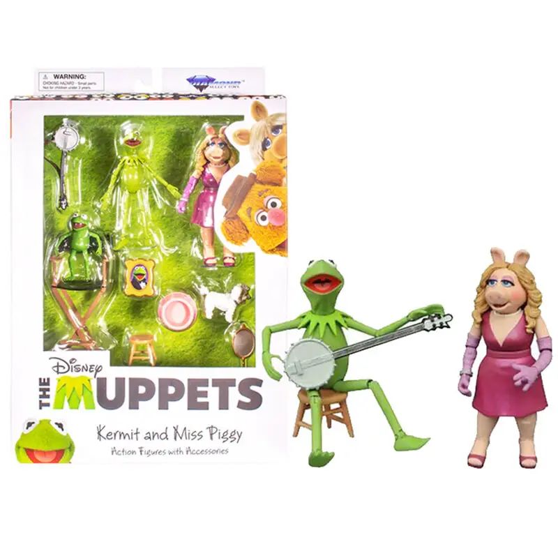 Muppets Best Of Serie 1 Kermit and Miss Piggi blister 2 figures 13cm termékfotó