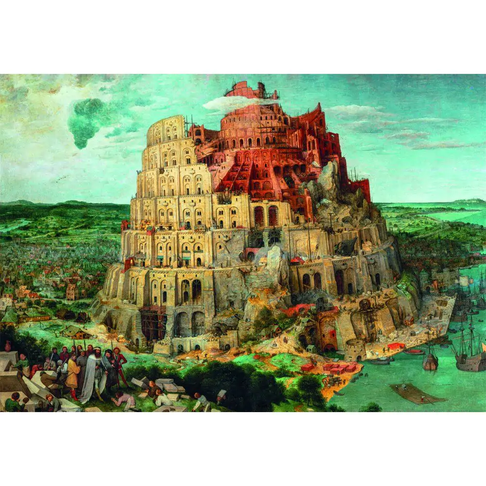 Museum Bruegel The Tower of Babel puzzle 1000pcs product photo